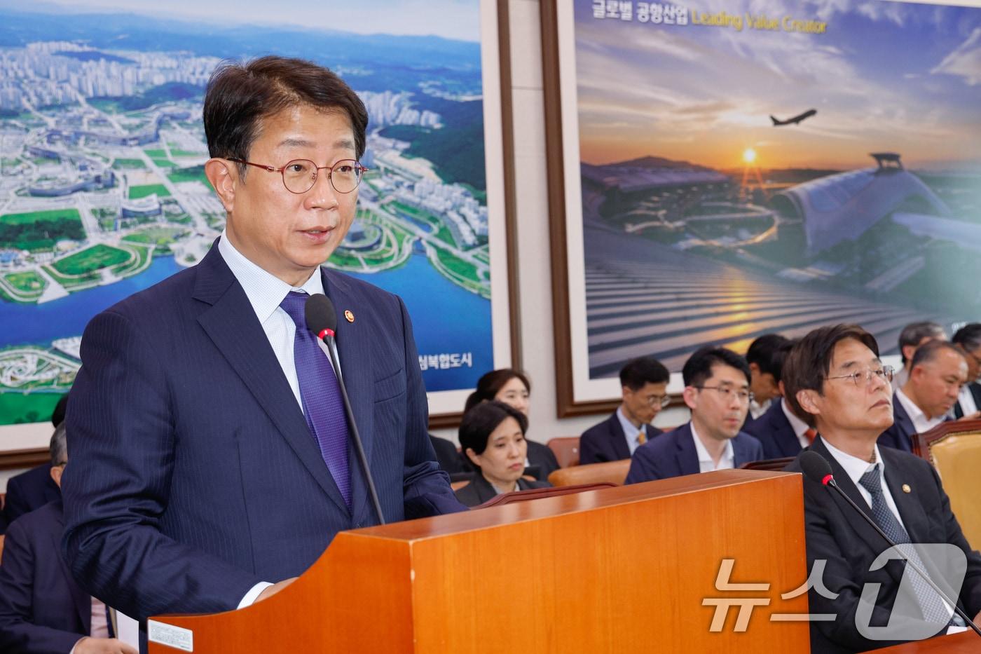 본문 이미지 - 박상우 국토교통부 장관. /뉴스1 ⓒ News1 안은나 기자