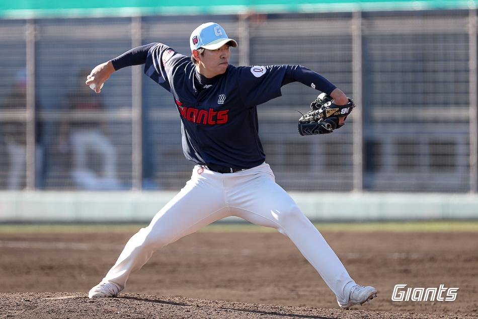 본문 이미지 - 롯데 자이언츠 투수 구승민. &#40;롯데 자이언츠 제공&#41;