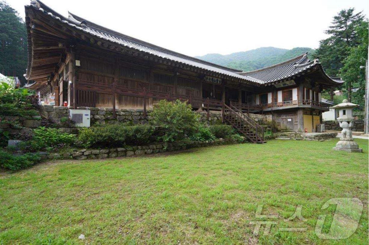 본문 이미지 - 경기도 등록문화유산 등재가 진행중인 파주 보광사 대방. (파주시 제공, 재판매 및 DB금지)