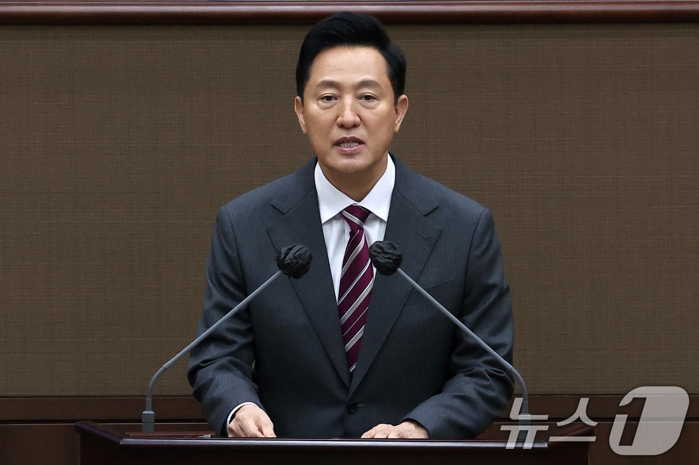 본문 이미지 - 오세훈 서울시장 2025.4.3/뉴스1 ⓒ News1 김성진 기자