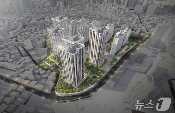 본문 이미지 - 상도14구역 조감도(동작구 제공)