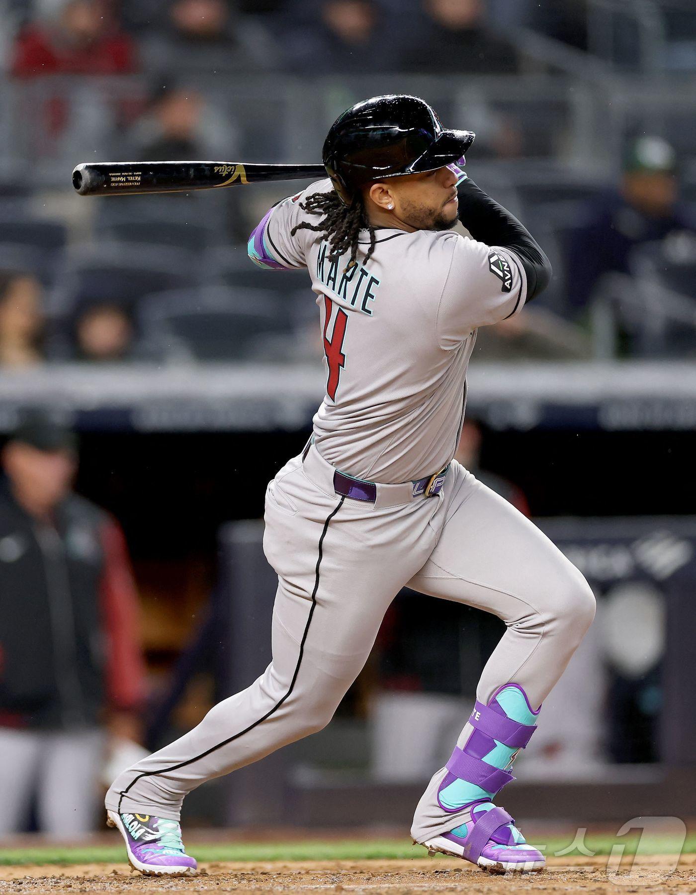 본문 이미지 - 애리조나 다이아몬드백스의 케텔 마르테(32). ⓒ AFP=뉴스1