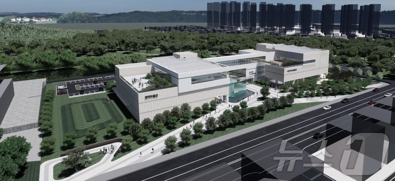 본문 이미지 - 평택박물관 조감도  