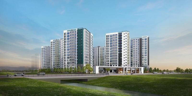 본문 이미지 - 부천대장 A-8블록 조감도./LH 제공