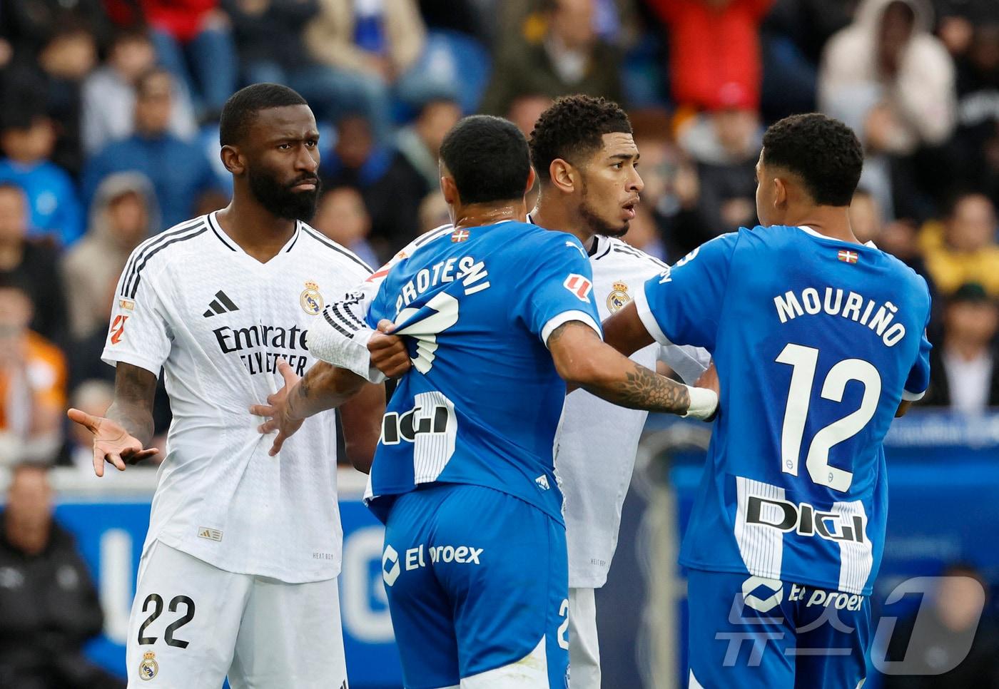 안토니오 뤼디거(왼쪽) ⓒ 로이터=뉴스1