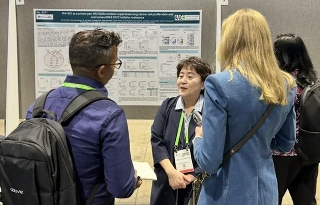 본문 이미지 - 파로스아이바이오, 美 암연구학회서 항암 신약후보 PHI-501 전임상 결과 공개. (파로스아이바이오 제공)