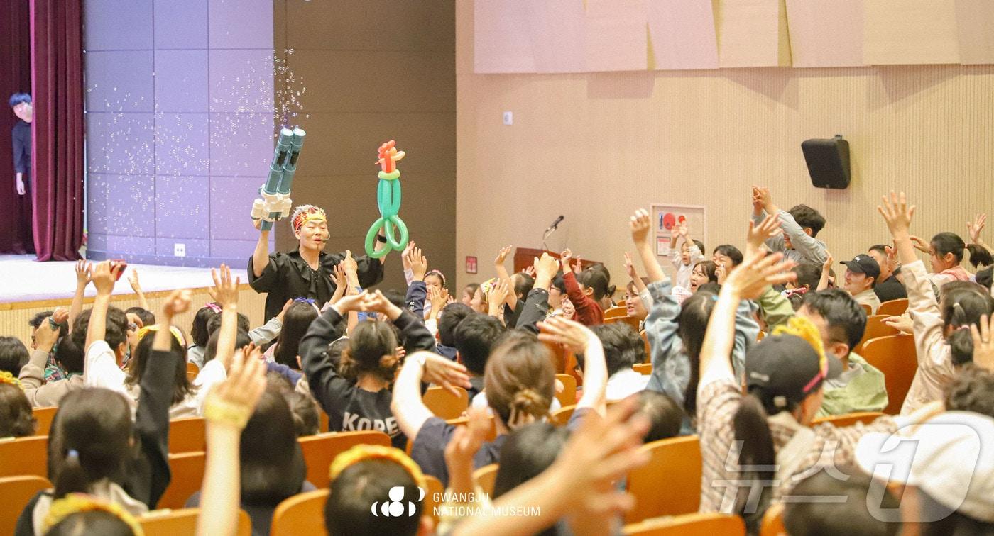 본문 이미지 - 지난해 국립광주박물관 어린이날 행사 (국립광주박물관 제공. 재판매 및 DB금지) /뉴스1 