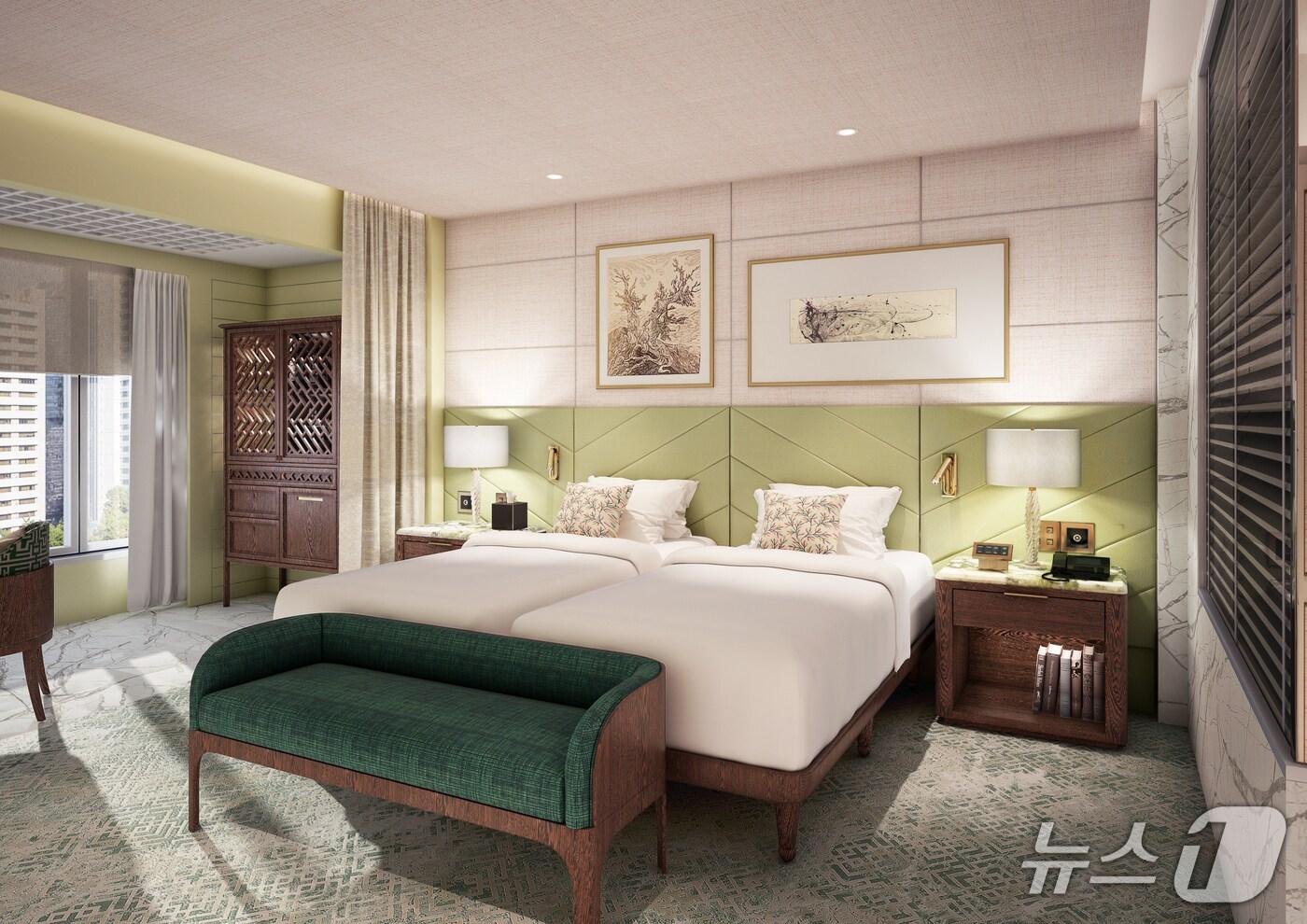 만다린 오리엔탈 홍콩 객실(오리엔탈 호텔 그룹 제공)