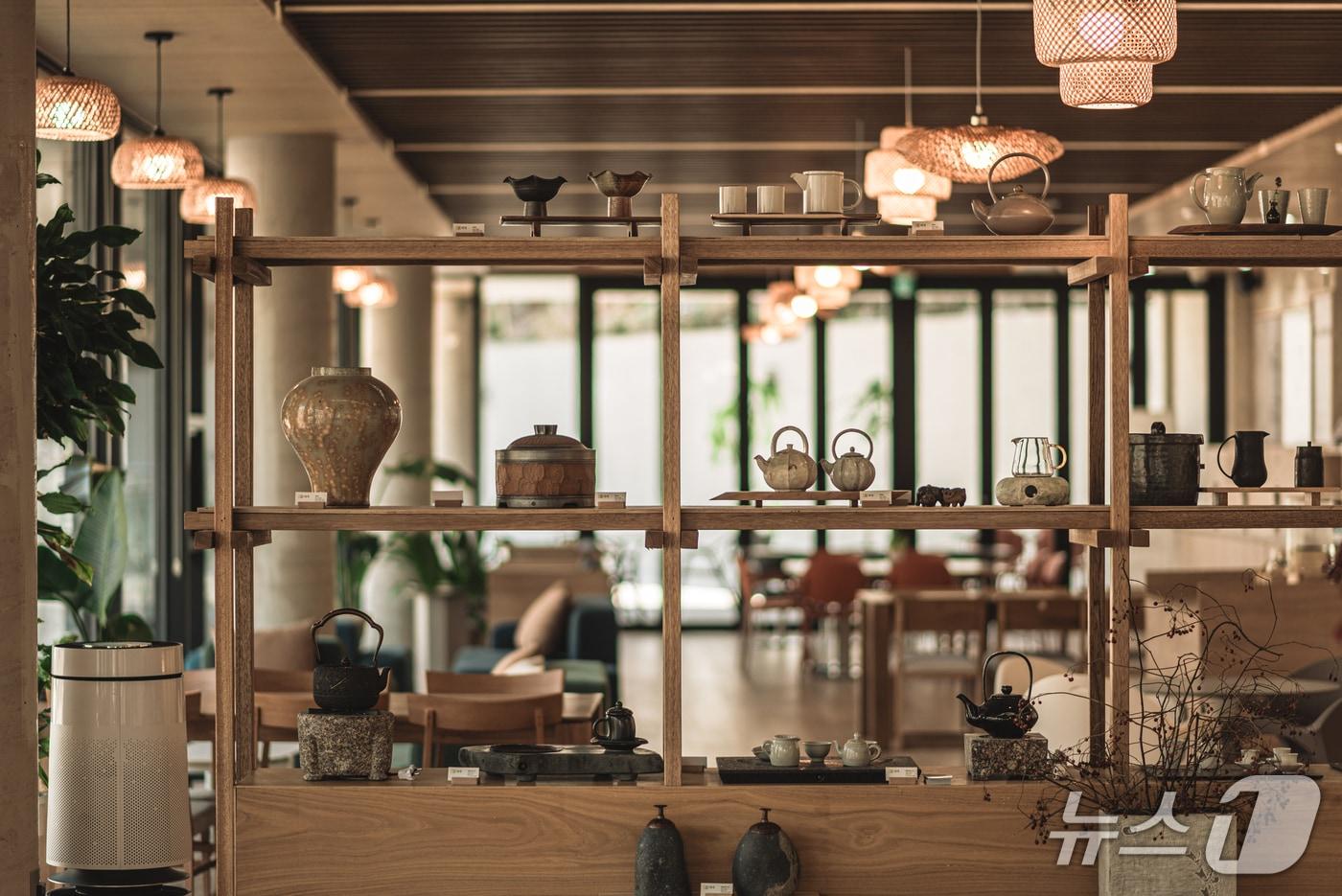 본문 이미지 - 하동야생차치유관 티카페하동.(하동군 제공. 재판매 및 DB금지.)