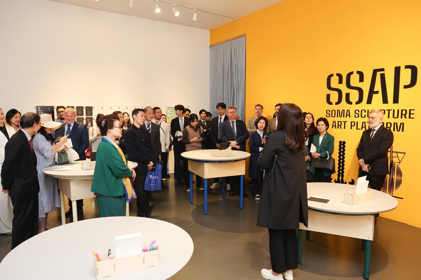  올림픽 조각 체험 전시&#40;SSAP&#41; 특별 관람 행사&#40;국민체육진흥공단 제공&#41;