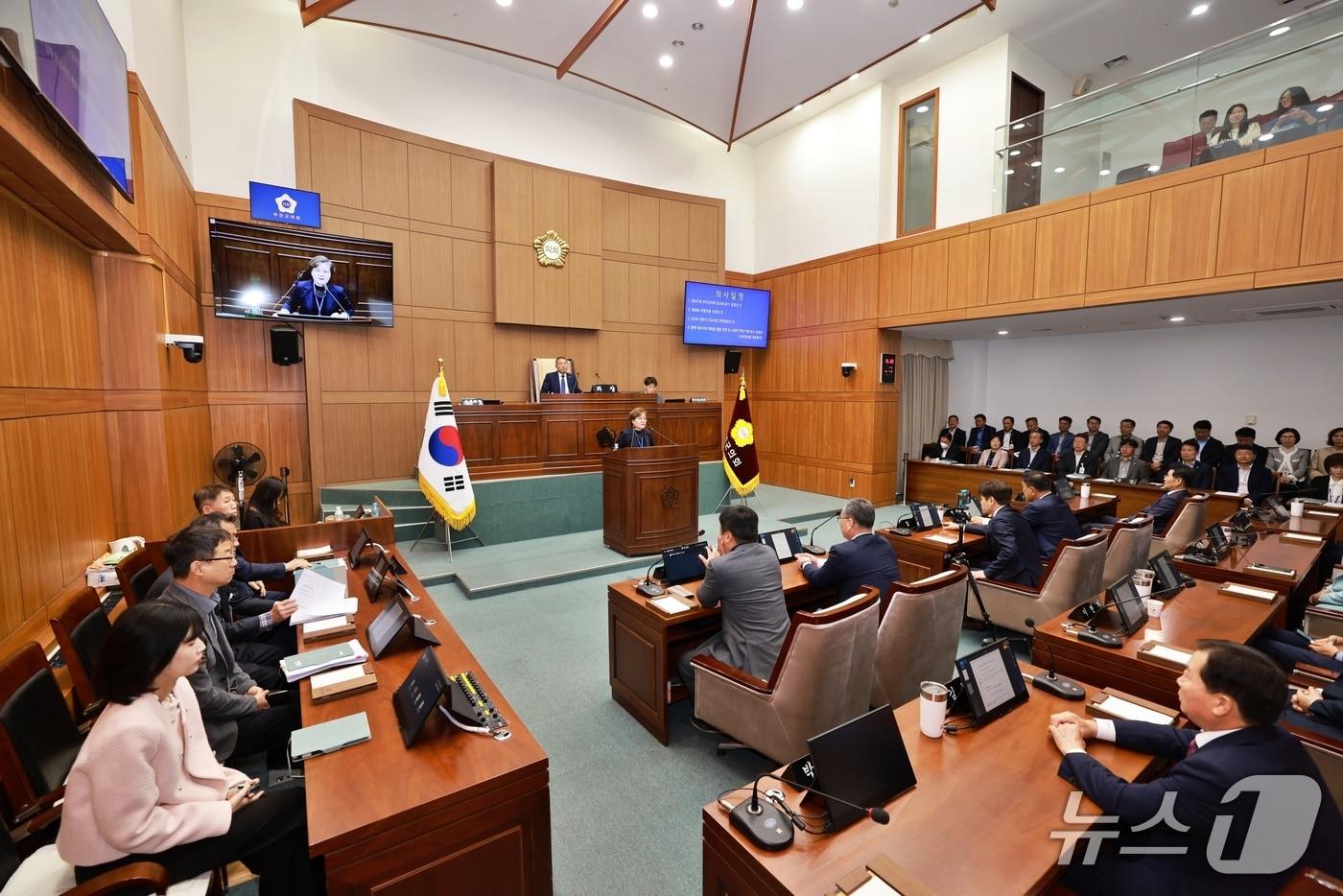 부안군의회 본회의장(뉴스1/DB) 