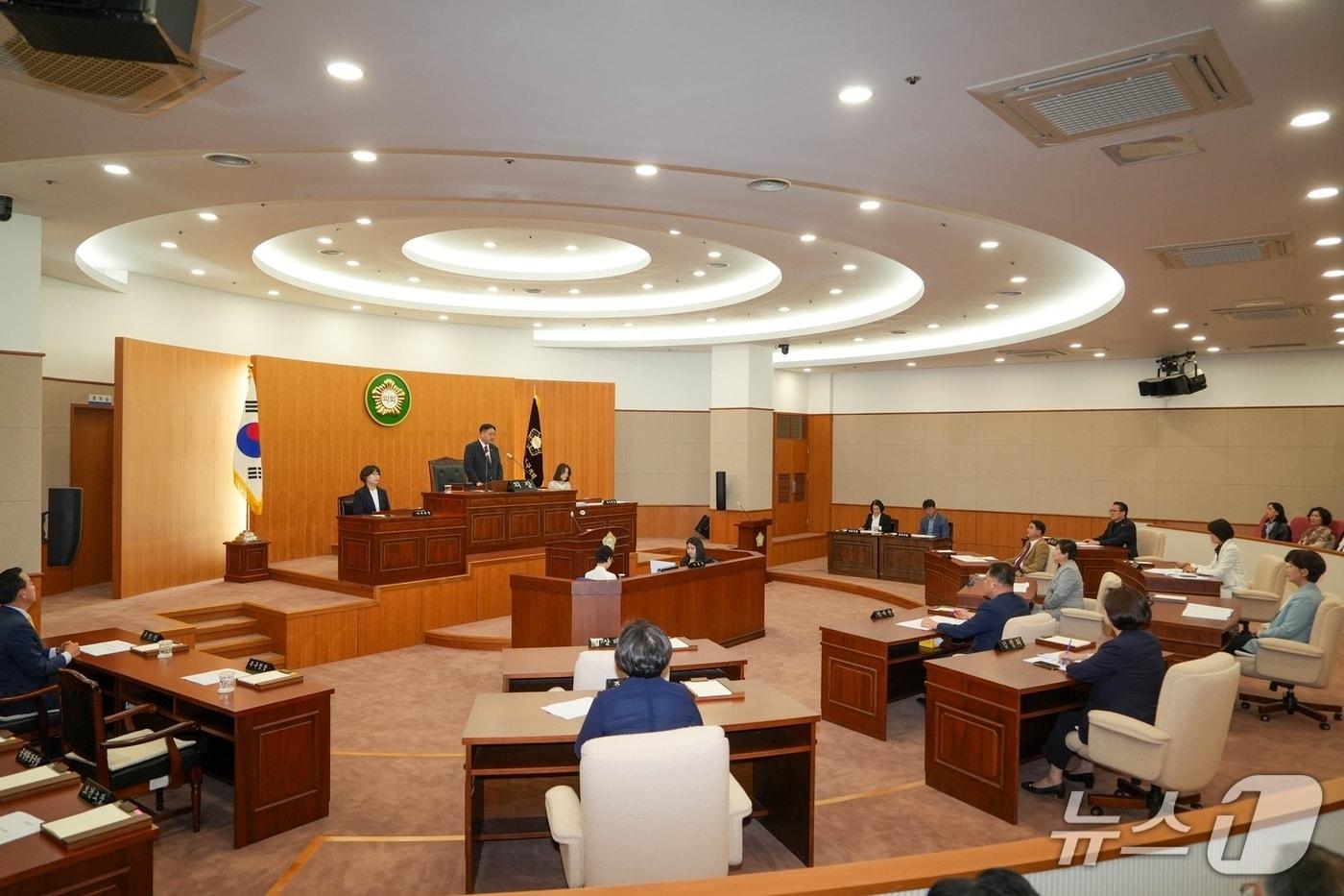 울산 북구의회가 30일 제225회 임시회 제2차 본회의를 열고 2025년도 1회 추경안을 수정 가결했다고 밝혔다.(울산 북구의회 제공. 재판매 및 DB 금지)/뉴스1