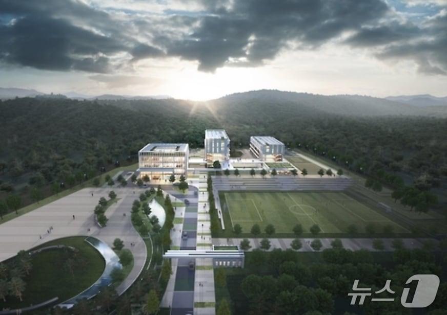 본문 이미지 - 폴리텍대학 경기북부캠퍼스 조감도. (파주시 제공, 재판매 및 DB금지)