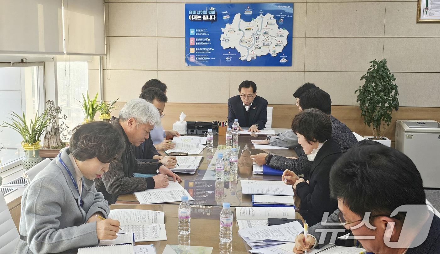 광주시 지방재정 신속집행 보고회.&#40;광주시 제공. 재판매 및 DB 금지&#41; 