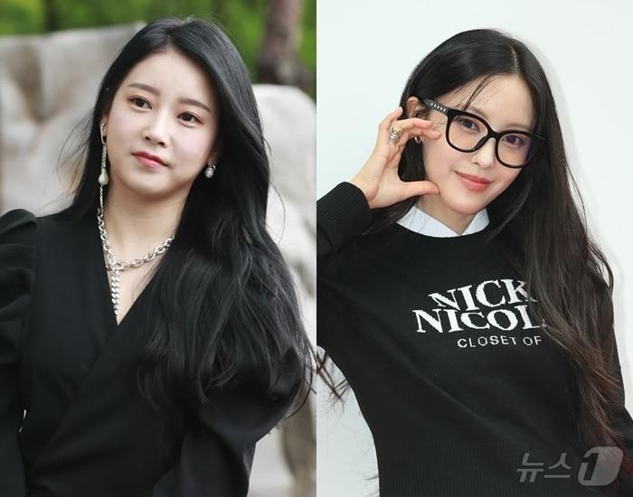 본문 이미지 - 소연(왼쪽)과 효민 ⓒ 뉴스1