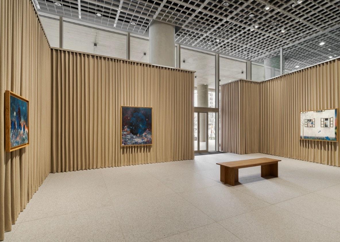 본문 이미지 - Harold Ancart: 좋은 밤 Good Night, 2025, 전시 전경, Artwork ⓒ Harold Ancart / Photo: Jeon Byung Cheol / Courtesy Gagosian (가고시안 제공)