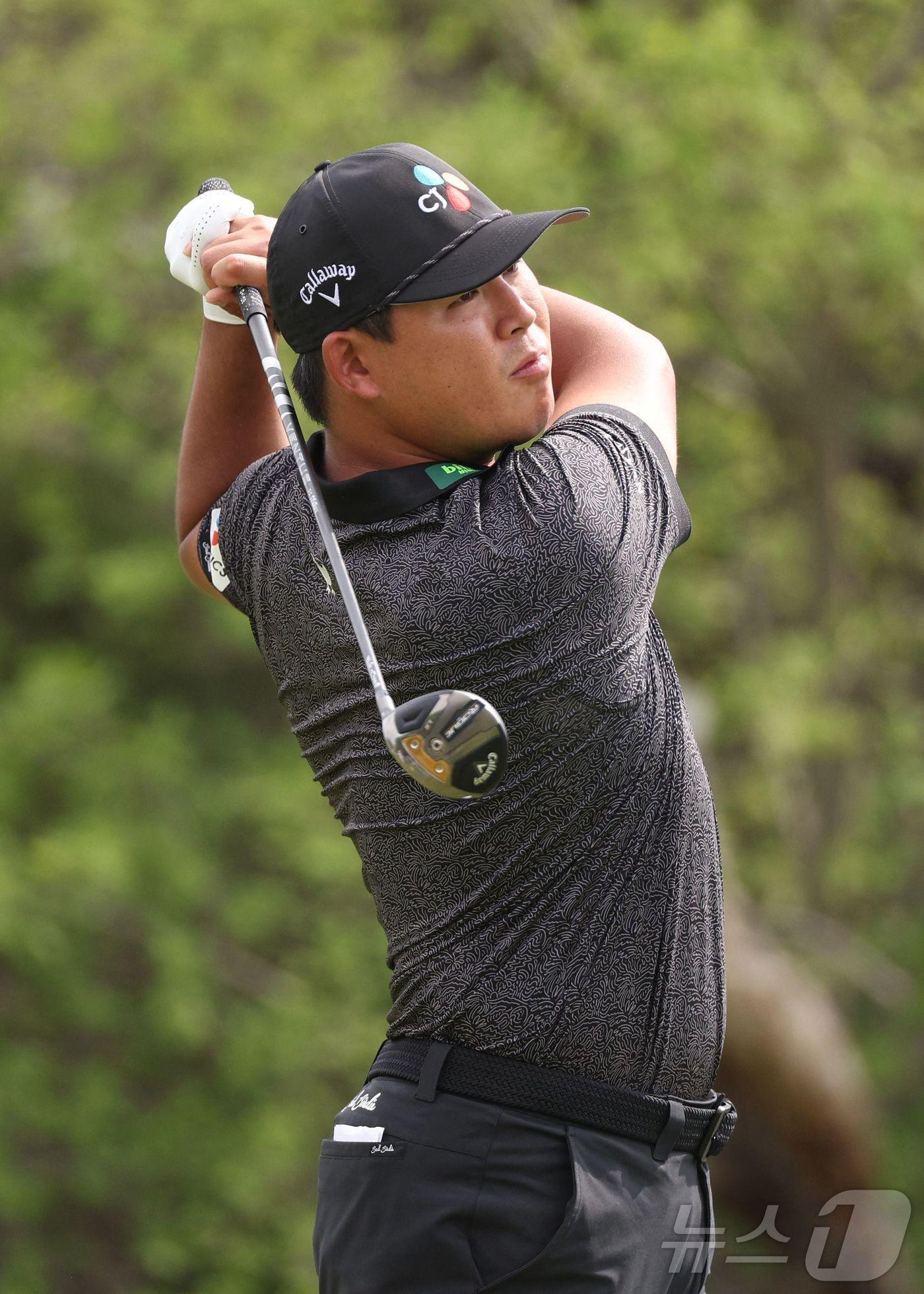 본문 이미지 - 미국프로골프(PGA) 투어의 김시우. ⓒ AFP=뉴스1