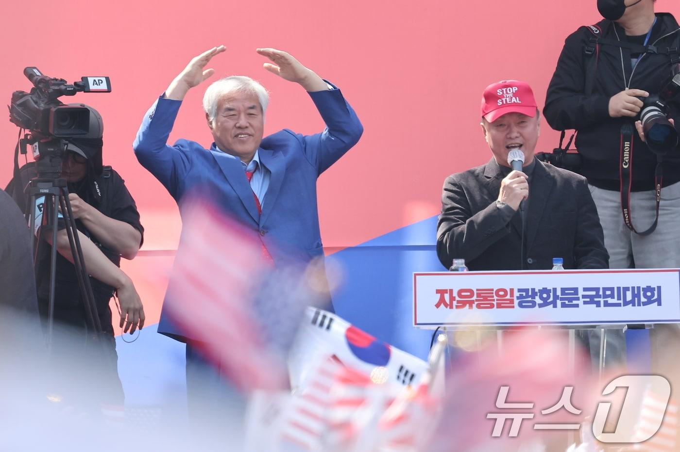 전광훈 사랑제일교회 목사. 2025.4.4/뉴스1 ⓒ News1 김성진 기자