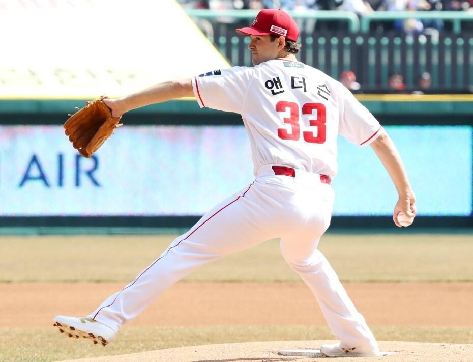 본문 이미지 - 드류 앤더슨. (SSG 랜더스 제공)