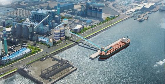 본문 이미지 - SGC에너지 군산 사업장 조감도(SGC에너지 제공)  