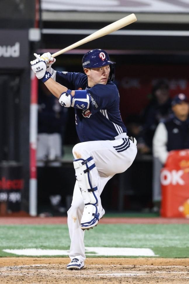 본문 이미지 - 두산 양석환.(두산 베어스 제공)