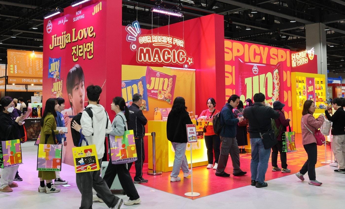 2025 대한민국 라면박람회 오뚜기 부스(오뚜기 제공)