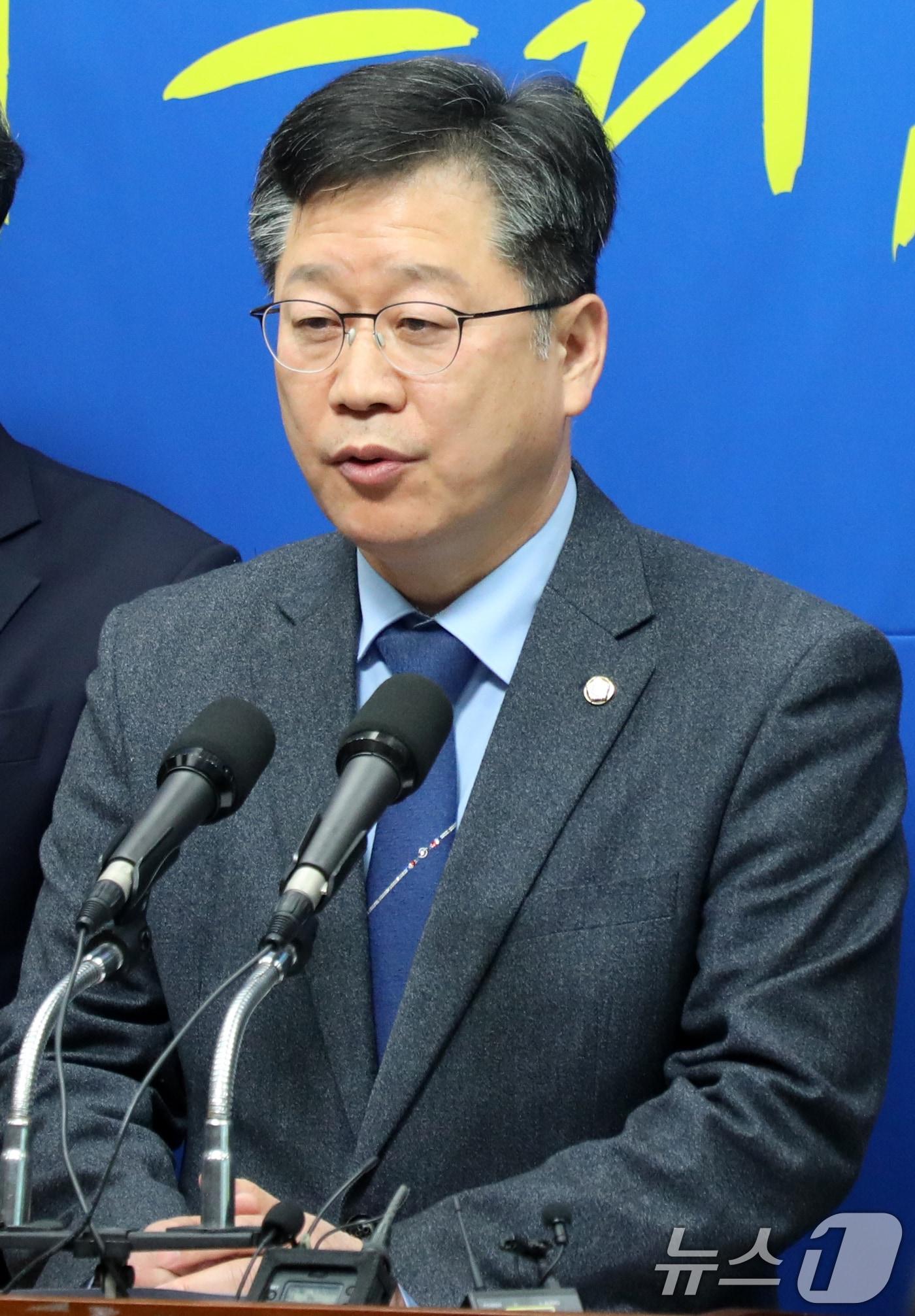 본문 이미지 - 안호영 국회의원&#40;전북 완주진안무주&#41;.2025.4.7/뉴스1 ⓒ News1 유경석 기자