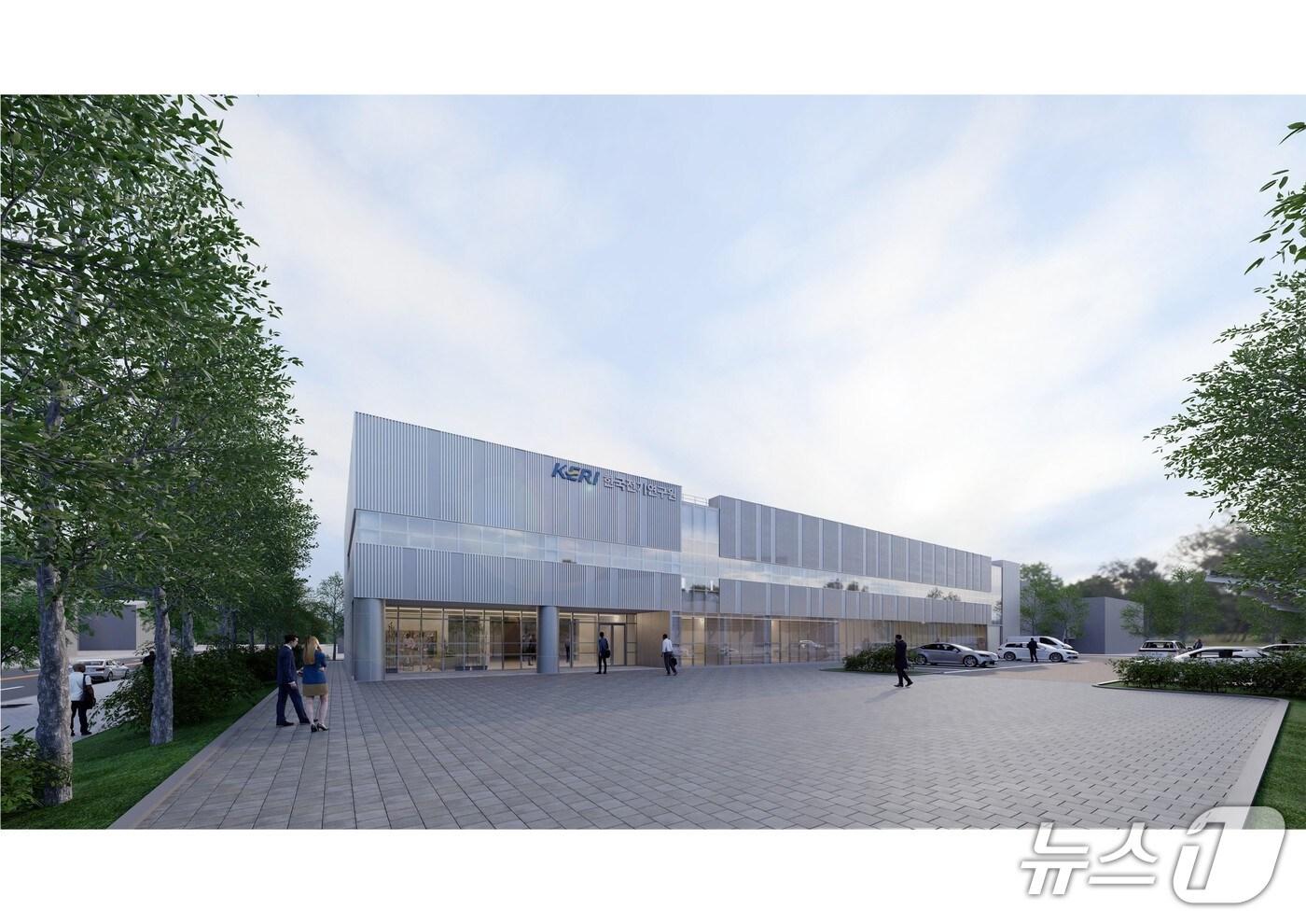 내년 상반기 준공 예정인 김해 전력반도체 토탈솔루션센터 조감도.(김해시 제공. 재판매 및 DB금지)
