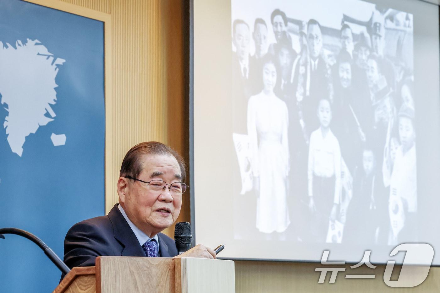 이종찬 광복회 회장. 2025.4.8/뉴스1 ⓒ News1 민경석 기자