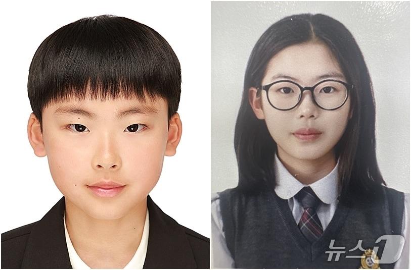 본문 이미지 - 제천 장락초 이민용, 제천여중 김태희 선수.(제천시체육회. 재판매 및 DB금지).2025.4.8/뉴스1    