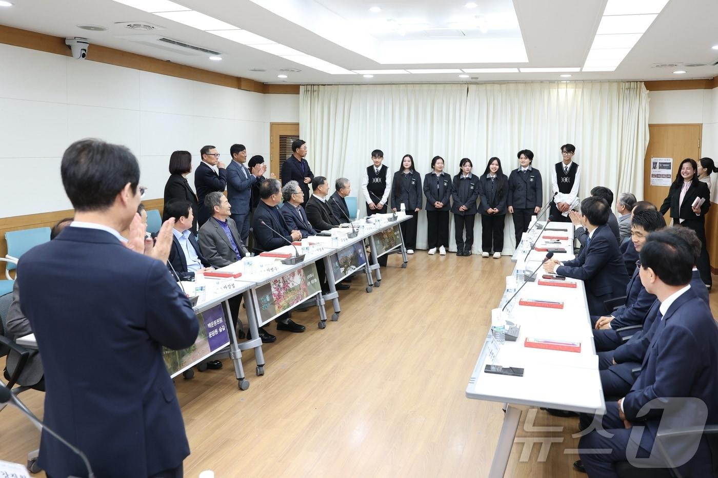 베트남 유학생 7명이 전남 강진에 자리한 전남생명과학고에 처음으로 입학했다.&#40;강진군 제공, 재배포 및 DB 금지&#41; /뉴스1