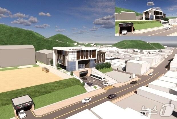 본문 이미지 - 임실 학교복합시설 조감도/뉴스1
