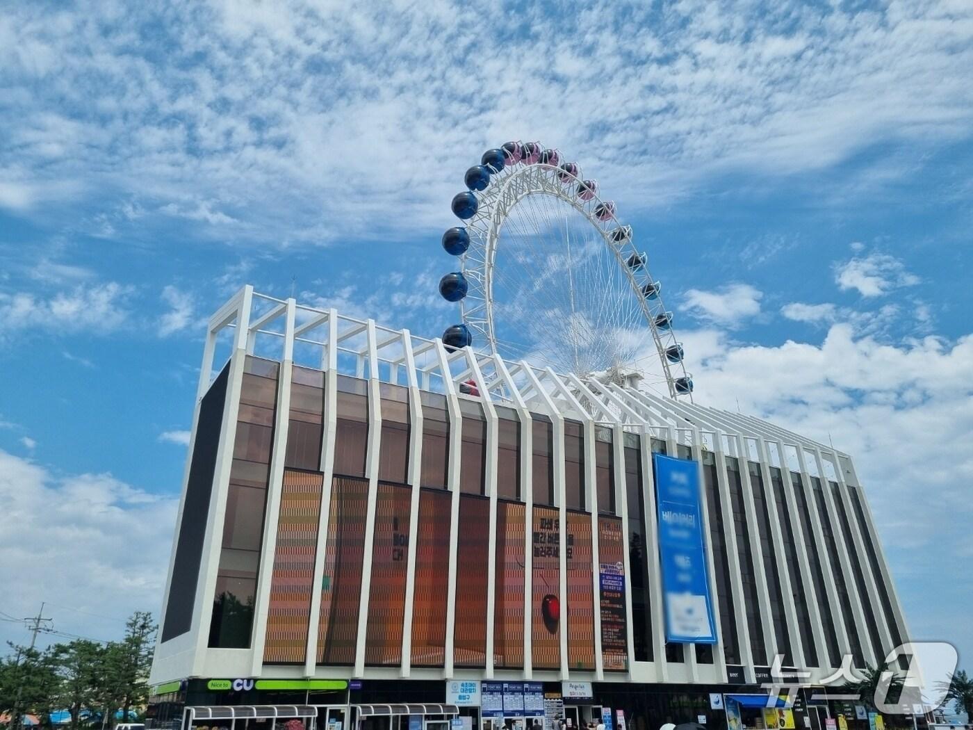 본문 이미지 - 강원 속초해수욕장 대관람차&#40;속초아이&#41; 전경.&#40;뉴스1 DB&#41;