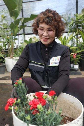 본문 이미지 - 김민자 씨./뉴스1