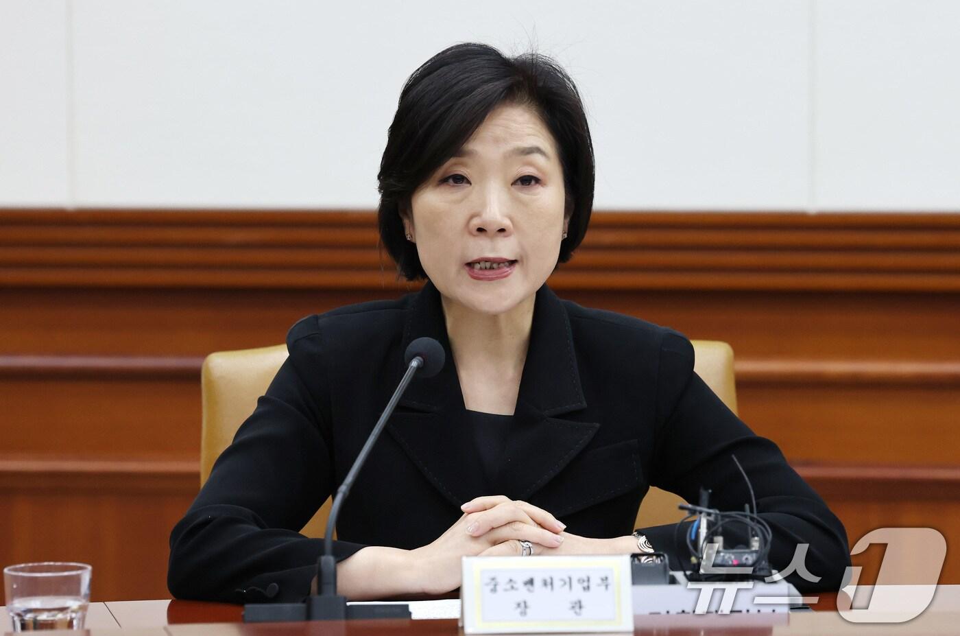 본문 이미지 - 오영주 중소벤처기업부 장관 ⓒ News1 임세영 기자