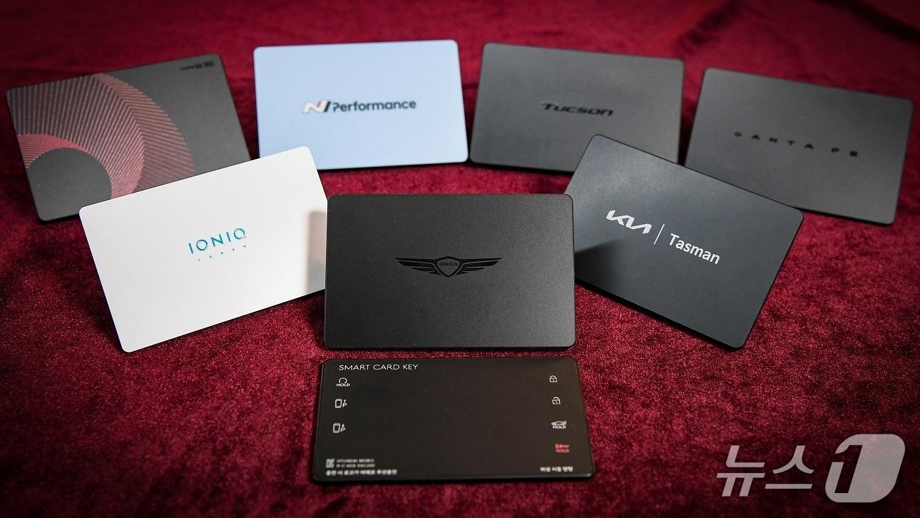 본문 이미지 - 현대모비스 스마트 카드키(현대모비스 제공). ⓒ 뉴스1