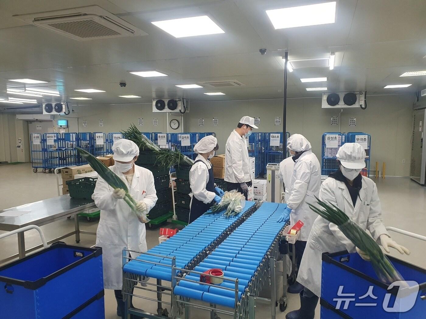 본문 이미지 -  1일 충북 음성군이 학교급식에 지역농산물 공급을 확대한다고 밝혔다.(음성군 제공. 재판매 및 DB금지)/뉴스1