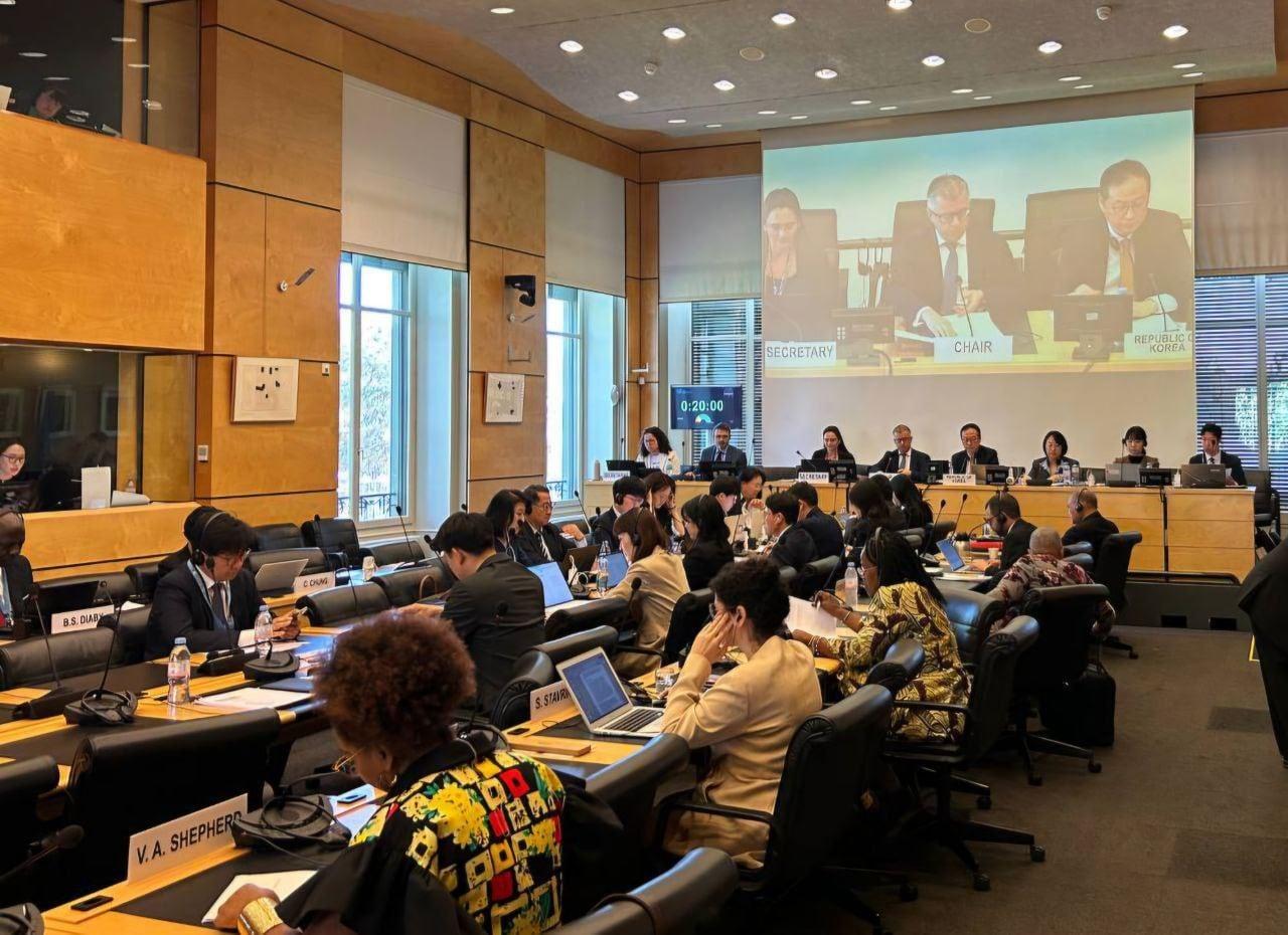 본문 이미지 - 스위스 제네바에서 유엔 인종차별철폐협약에 대한 대한민국 국가보고서 심의가 진행되고 있다.&#40;외교부 제공&#41;