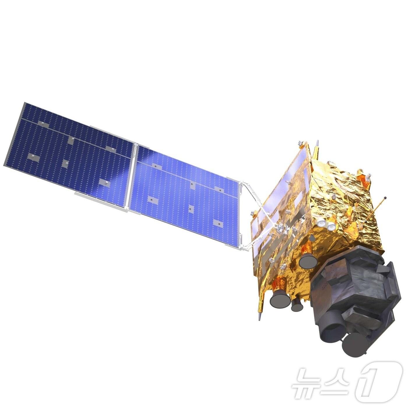 본문 이미지 - '천리안위성 5호' 형상. (LIG넥스원 제공. 재판매 및 DB 금지)