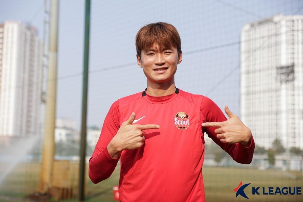 본문 이미지 - '서울맨'이 된 김진수(한국프로축구연맹 제공) 