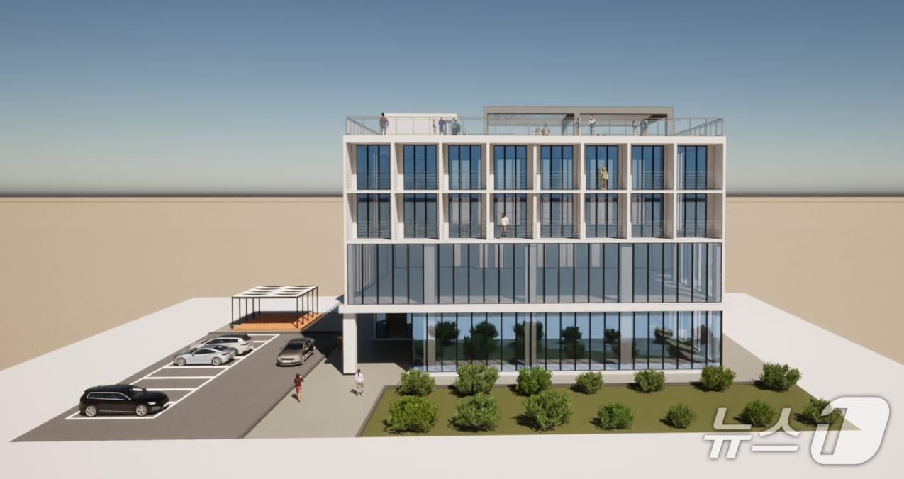 본문 이미지 - 전북 무주군에 조성되는 '청년문화센터' 조감도.(무주군 제공. 재판매 및 DB금지)