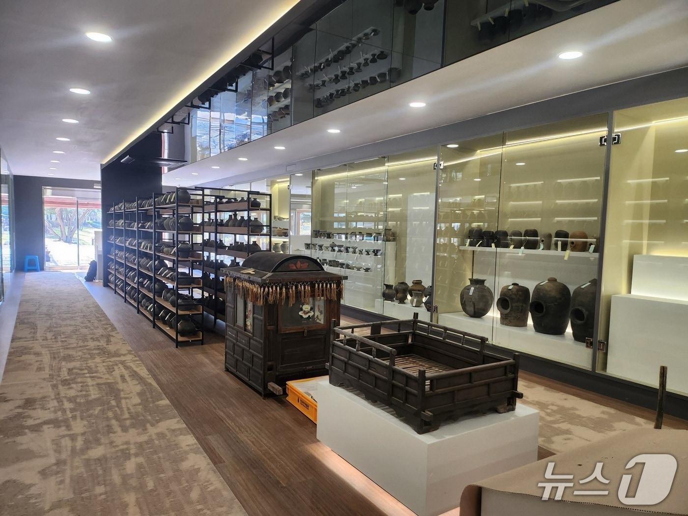 본문 이미지 - 오는 2일 문을 여는 연천군 전곡리 유적지 내 '보이는 수장고' (연천군 제공, 재판매 및 DB금지)