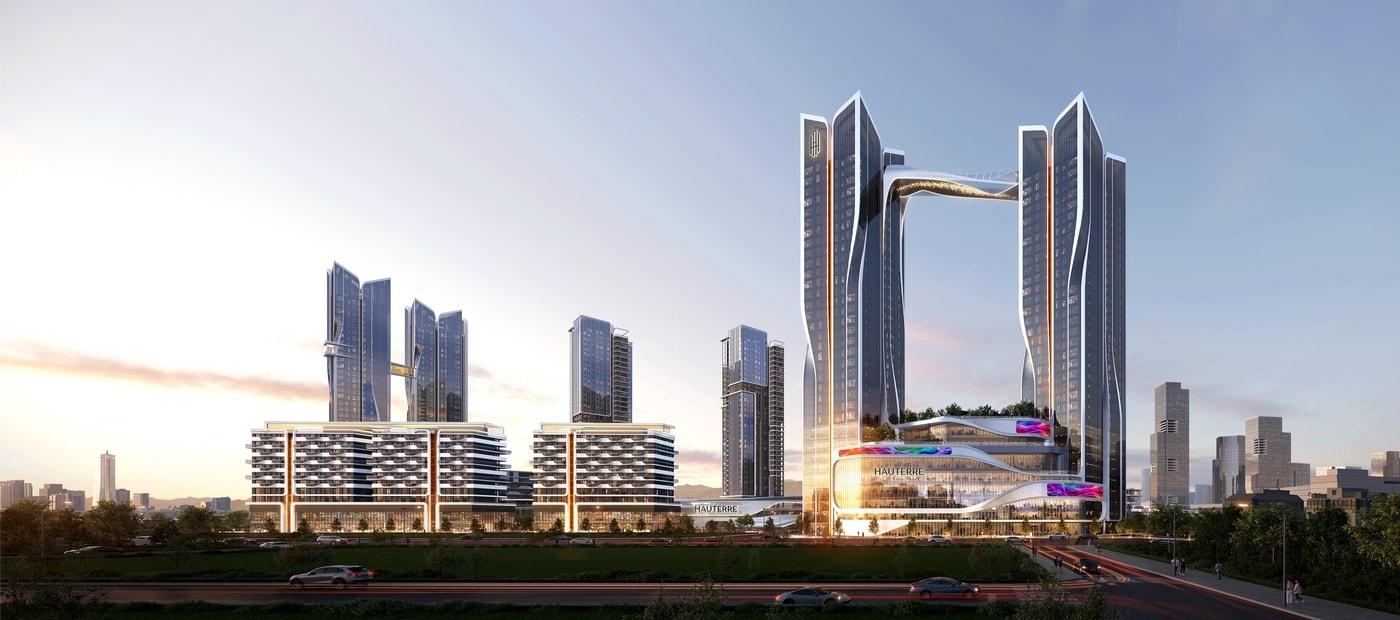 본문 이미지 - 용산 정비창전면 제1구역 조감도.(포스코이앤씨 제공)