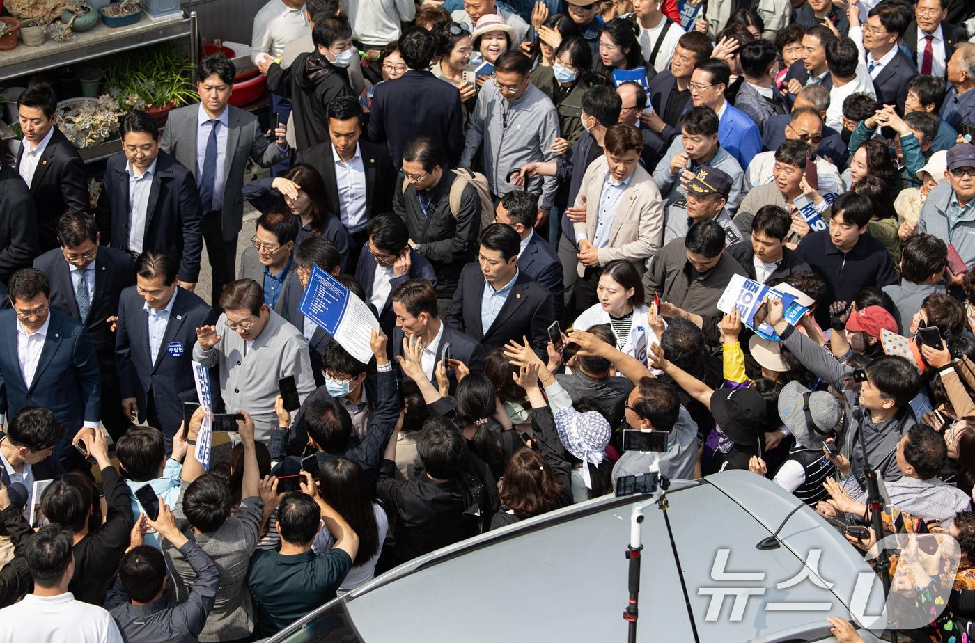 이재명 더불어민주당 대통령 후보. 2025.5.11/뉴스1 ⓒ News1 이재명 기자