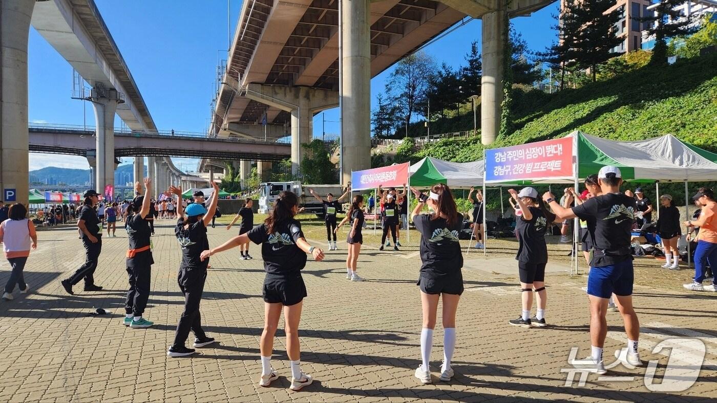 지난해 강남구가 진행한 건강 뜀 프로젝트.(강남구청 제공)