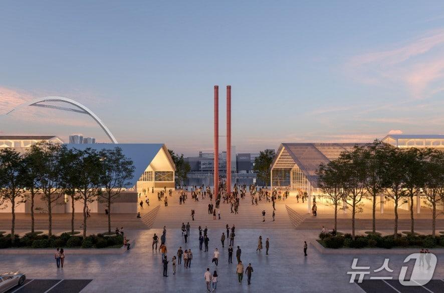 본문 이미지 - 국제 설계공모 당선작(부산시청 제공. 재판매 및 DB 금지)