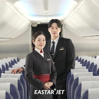 본문 이미지 - 이스타항공 객실 승무원&lt;자료사진&gt;&#40;이스타항공 제공&#41;.