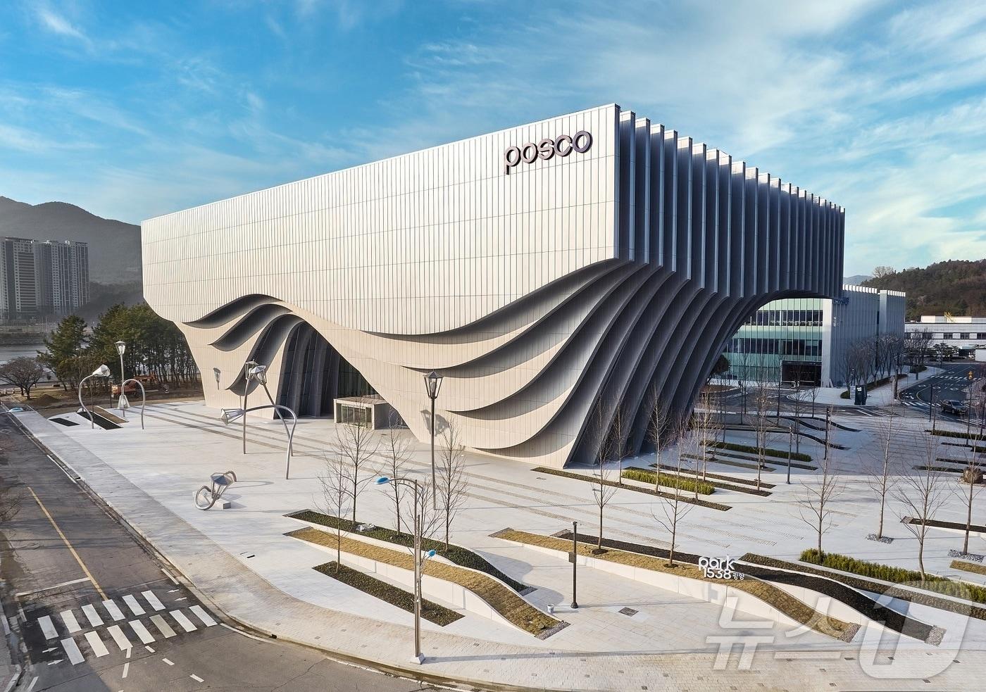 본문 이미지 - 광양제철소 홍보관 'Park1538' 전경.(광양제철 제공. 재판매 및 DB 금지)