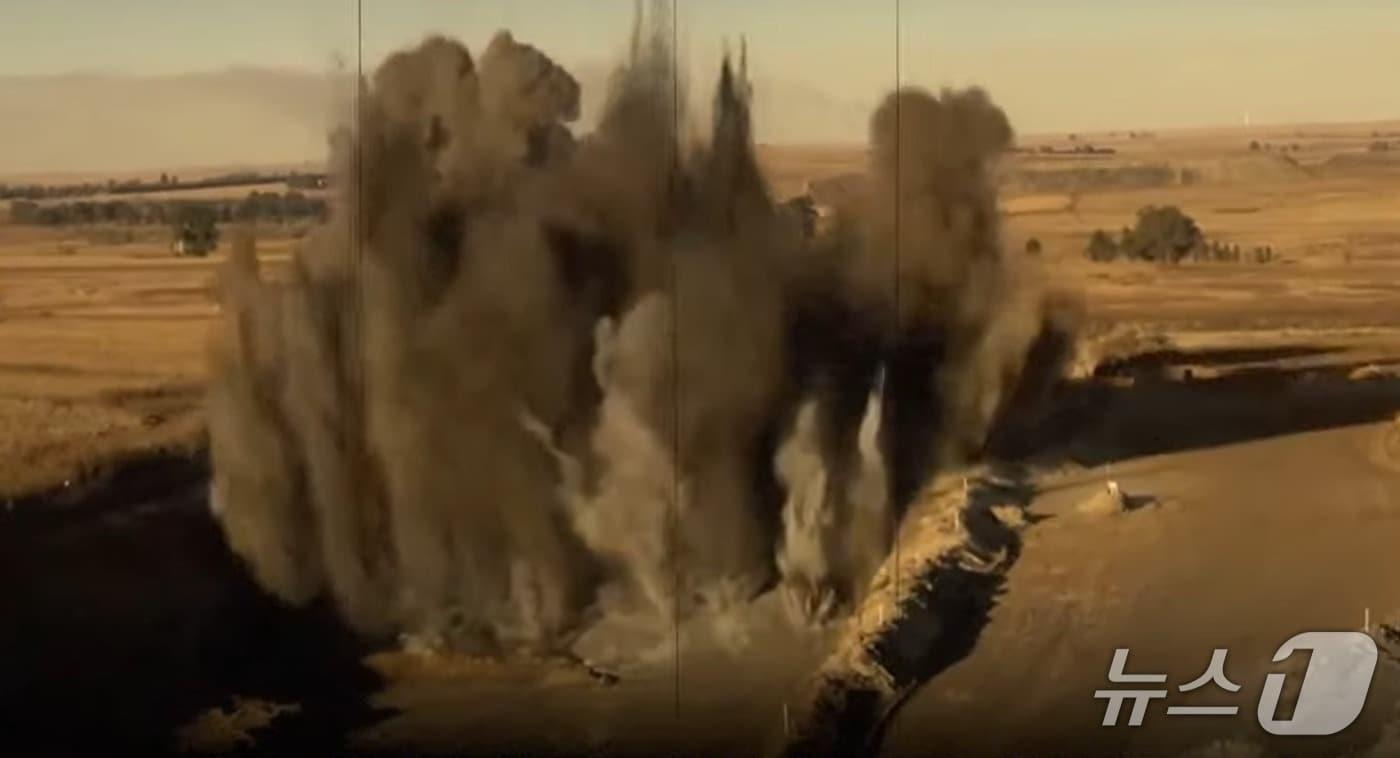 폭발 사고 당시 모습. (유튜브 'Oneindia News' 갈무리)