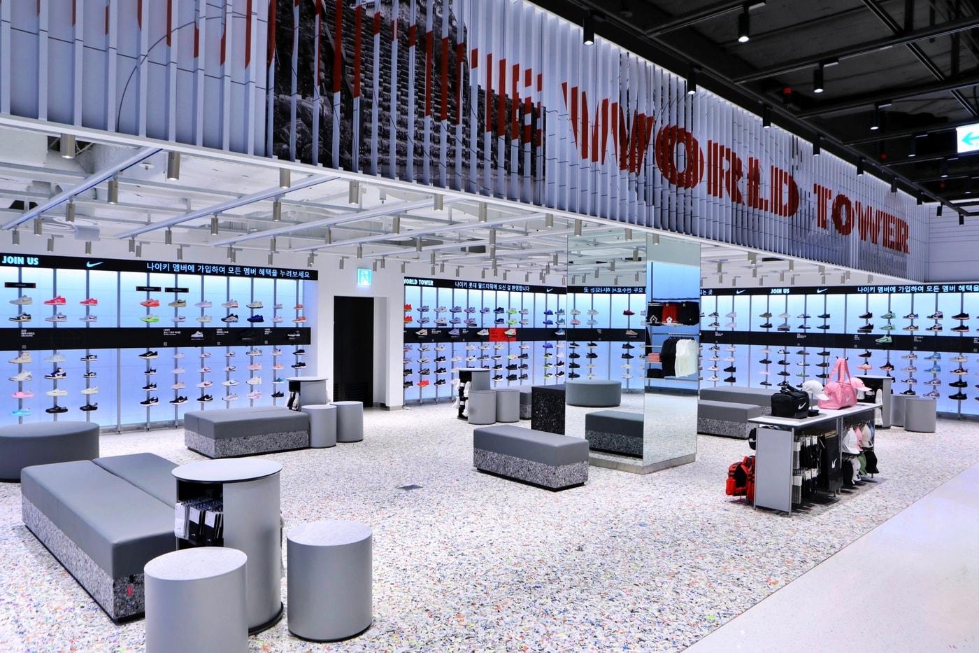 나이키 라이즈 매장.(롯데백화점 제공).